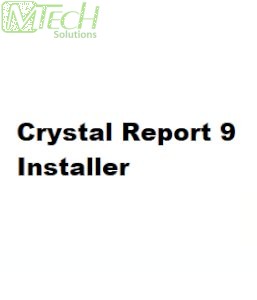 Crystal Report 9 Installer