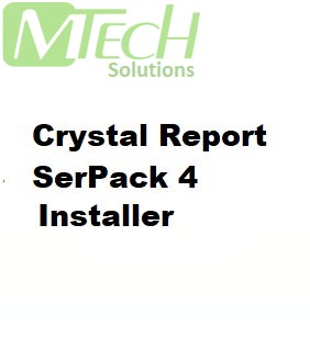 Crystal Report SerPack 4 Installer